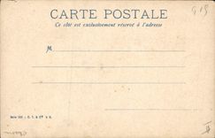 Postal Caza Cazador Perro Gallinas