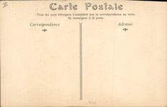 Postal Caza París Vagar del Louvre Desportes Retrato del autor Perro Conejo