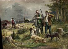 CPA Chasse Chasseur Chasseurs Mouton