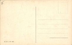 Vintage Postcard Fantasy Illustrator Cock and hens