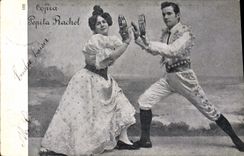 Postal copió a Pepita Rachel