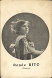 CPA Renee Rito Diseuse 