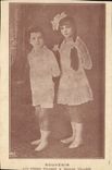 CPA Souvenir Les Freres Yolande & Hector Villani 