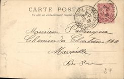 Vintage Postcard Kiosque Pau Rules Henri IV