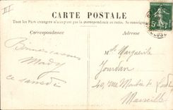 Vintage Postcard Bandstand Montelimar