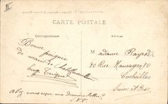 CPA Kiosque a musique Boulevard Blossac Chatellerault