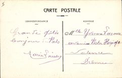 Vintage Postcard Valleys the Baths Park of the casino the Kiosk during the music