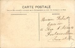 Vintage Postcard Grand Bandstand Marseilles Exposition colonial