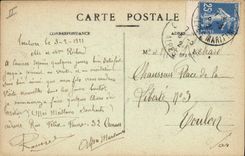 CPA Kiosque de musique et palmiers Cannes 