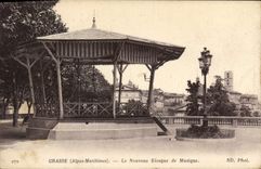 CPA Kiosque Grasse Le nouveau kiosque de musique 