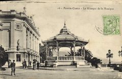 Vintage Postcard Kiosk of the Monte Carlo music
