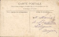 Postal Perro Perros Mujer - niño Bebé