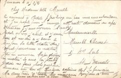 CPA Militaria Le grand Etat Major Joffre Dubail Castelnau 