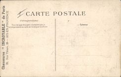 CPA Militaria M Berteaux ne a Issy les Moulineaux Avant l'accident a sa droite M le General Roques et M Bleriot 