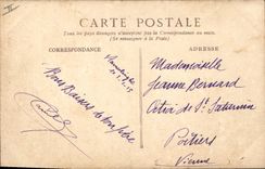 CPA Militaria SM Albert 1er 