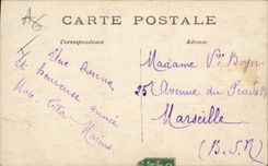 Vintage Postcard General Militaria of Castelnau the Detailed dream