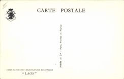 CPA Bateau Paquebot Compagnie des Messageries Maritimes Laos