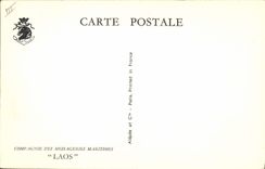 CPA Bateau Paquebot Compagnie des Messageries Maritimes Laos
