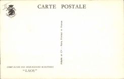 CPA Bateau Paquebot Compagnie des Messageries Maritimes Laos