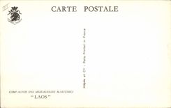 CPA Bateau Paquebot Compagnie des Messageries Maritimes Laos