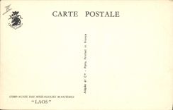 CPA Bateau Paquebot Compagnie des Messageries Maritimes Laos