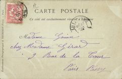 CPA Bateau Paquebot Le steamer La Lorraine de la Compagnie des Messageries Maritimes