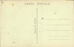 Postal Pintor Huriel el Gorro Antigua vuelta del castillo de los Condes de Cepillo