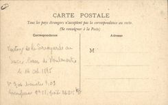 Vintage Postcard Cloche Paris Arrivee of Savoyard has Montmartre Sacre Heart October 16th, 1895