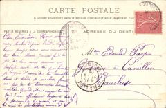 Vintage Postcard Bells of Easter the Blessing Woman