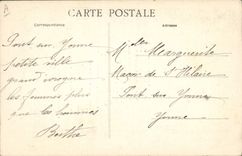 Vintage Postcard Bell Direction the Bourbons Savinienne Mongin Viard