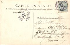 Vintage Postcard Bell Direction the Savinienne Bourbons