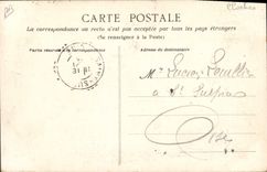 Vintage Postcard Bell Normandy Surroundings of Rouen Bourbon