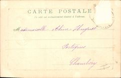 Vintage Postcard Fantasy Pig