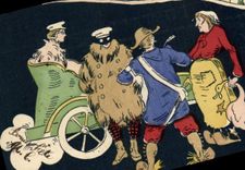 Vintage Postcard Fantasy Illustrator Automobile Marnix Statement