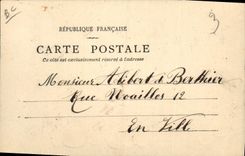 Vintage Postcard Fantaisie Illustrator Granting 120 has the time Marnix Automobile