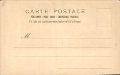 Vintage Postcard Fantasy Illustrator Woman Boat Vegetable fat