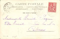 Vintage Postcard Fantasy Illustrator Road of Salvair