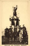 CPA Souvenir des cosaques Djiguites 