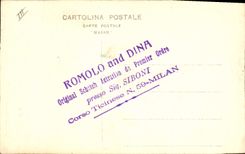 Postal Romolo and Dina Milan
