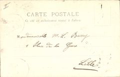 Vintage Postcard Dunkirk Kiosk the Park of the Navy