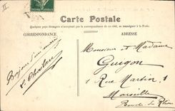 Vintage Postcard Rochefort Kiosk on Sea the public garden Roy Bry