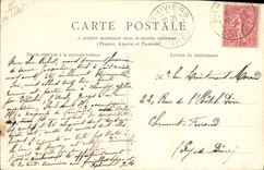 Vintage Postcard Kiosk the Western e-mail Puff-pastry cake