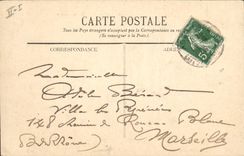 Vintage Postcard Agen Kiosk Gravel