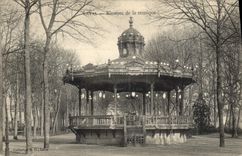 Vintage Postcard Kiosk of the Laval music