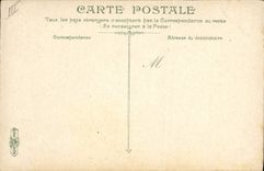 Vintage Postcard Kiosk of the music in the Nice park