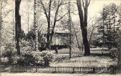 CPA Kiosque Chambery Le jardin public