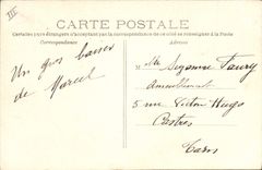 Vintage Postcard Kiosk Paris Park of the Chaumont Hillocks One day of military music SIGNAL