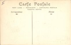 Vintage Postcard Kiosk of music and the park Dirtied of Bearn