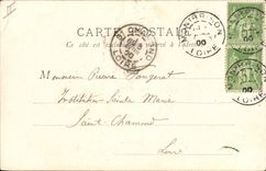 Vintage Postcard Monte Carlo New Kiosk of the music