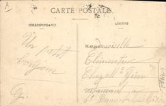 Vintage Postcard Bandstand Villefranche on the Saone Velo Cycles